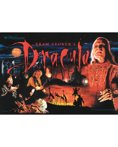 Dracula Bram Stoker's Acrylic Backglass