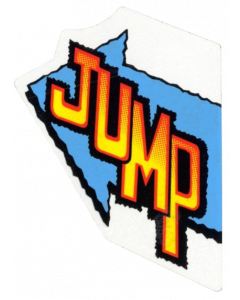 No Fear Jump Ramp Decal