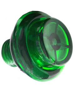 Flipper Button Transparant Groen