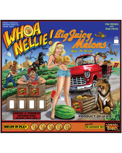 Whoa Nellie Big Juicy Melons Backglass