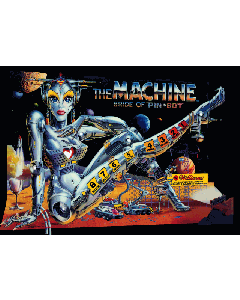 The Machine Bride of Pinbot 3D Translite