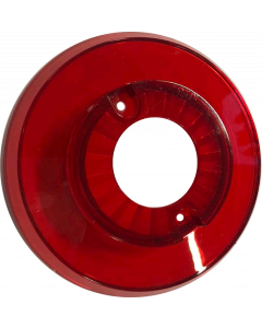 Bumper Cap With Hole Red