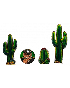 Cactus Canyon Plastic Sleutelhanger