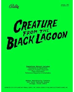 Creature from the Black Lagoon Manual