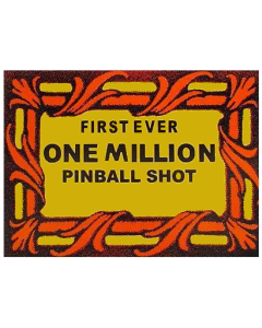 Comet "One Million" Shot Decal