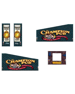 Champion Pub Cabinet Decals (Next Gen)