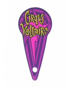 Cirqus Voltaire Plastic Sleutelhanger