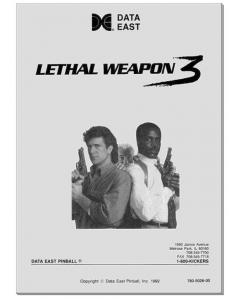 Lethal Weapon 3 Manual