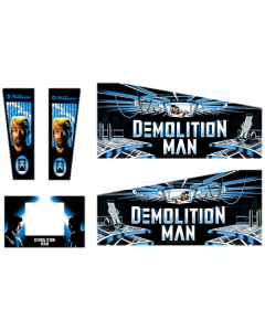 Demolition Man Cabinet Decals (Next Gen)