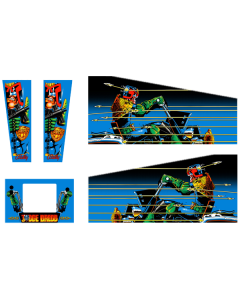 Judge Dredd Cabinet Decals (Next Gen)