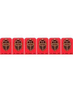 Black Knight 2000 Target Decals Laminated