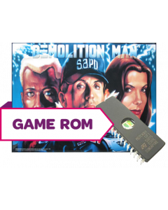 Demolition Man CPU Game Rom LX4