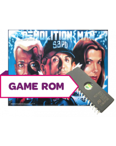 Demolition Man CPU Game Rom H5b (Coin Play)