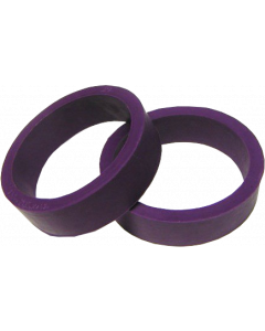 Flipper Rubber 1 1/2" x 1/2" Paars