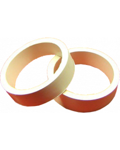 Flipper Rubber 1 1/2" x 1/2" Wit