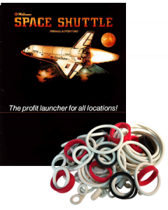 Space Shuttle (Williams) Rubber Set