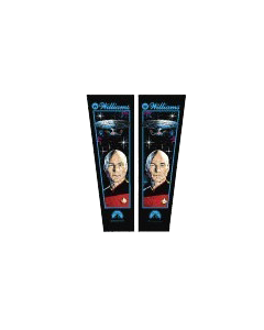 Star Trek TNG Backbox Decals (Silkscreened)