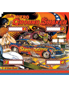 Nitro Ground Shaker Backglass