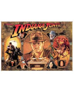 Indiana Jones Acrylic Backglass