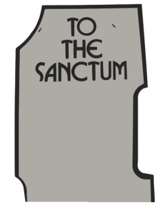 The Shadow Sanctum Overlay Licht Grijs