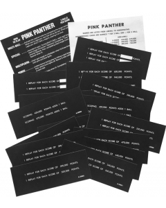 Rack Em Up! Instruction Cards (NOS)