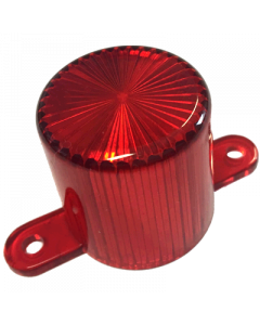 Dome Flash Lamp Schroef Rood