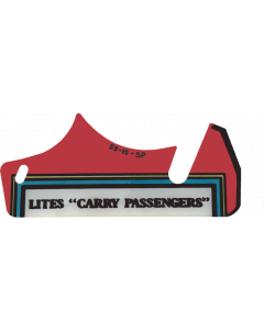 Taxi "Carry Passenger" Plastic