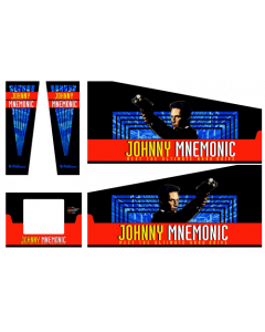 Johnny Mnemonic Cabinet Decals