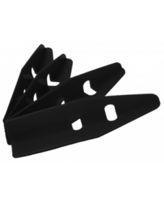 Cabinet Protectors 4 stuks Zwart