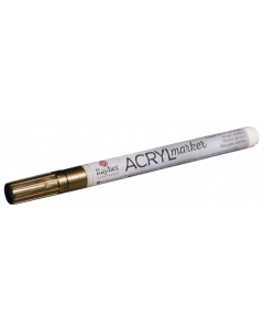 Acryl Marker Smal Goud