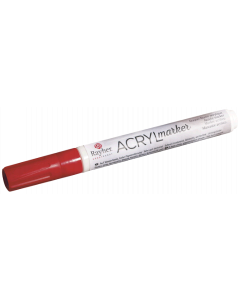 Acryl Marker Breed Rood