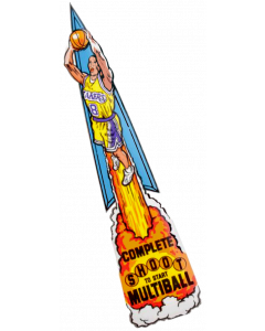 NBA Fastbreak Ramp Decal Multiball