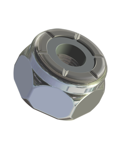 Nylon Insert Lock Nut 6-32