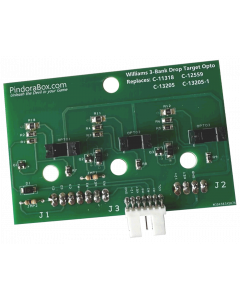 System 11 3 Bank Drop Target Opto Board C-13205-1