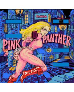 Pink Panther Backglass