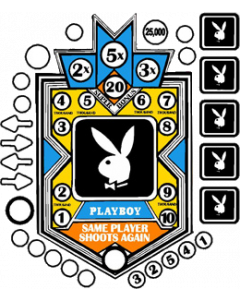 Playboy Insert Decals 