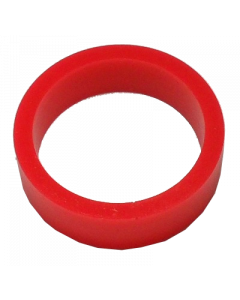 Saturn™ Flipper Ring - FLUORESCENT RED 1.5 Inch x .5 Inch #1 Hardness (Soft)