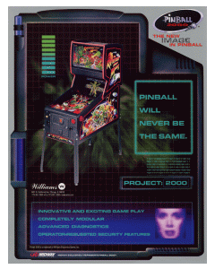 Pinball 2000 System Flyer