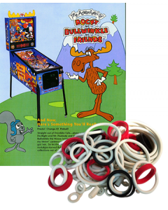 Adventures of Rocky and Bullwinkle and Friends Rubber Set