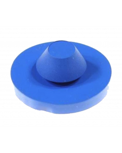 Rubber Grommet Bumper Round 1" Blue 