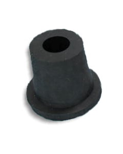 Rubber Sleeve Tapered Zwart