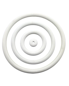 3/16 Inch White Rubber Ring
