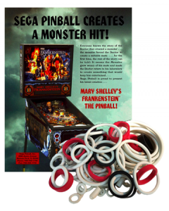 Mary Shelley's Frankenstein Rubberset