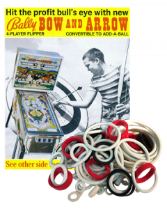 Bow and Arrow Rubberset
