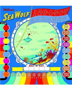 Sea Wolf Backglass