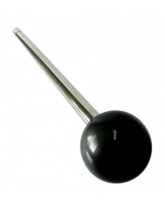 Ball Shooter Rod Zwarte Ronde Knop + Shaft