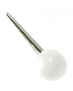 Ball Shooter Rod Witte Ronde Knop + Shaft