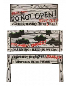 Scared Stiff Crate Decal Set