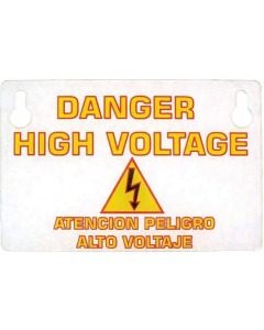 Stern Plastic Guard "Danger High Voltage" 