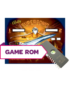 Supersonic CPU Game Rom Set (7-Digit Bootleg)